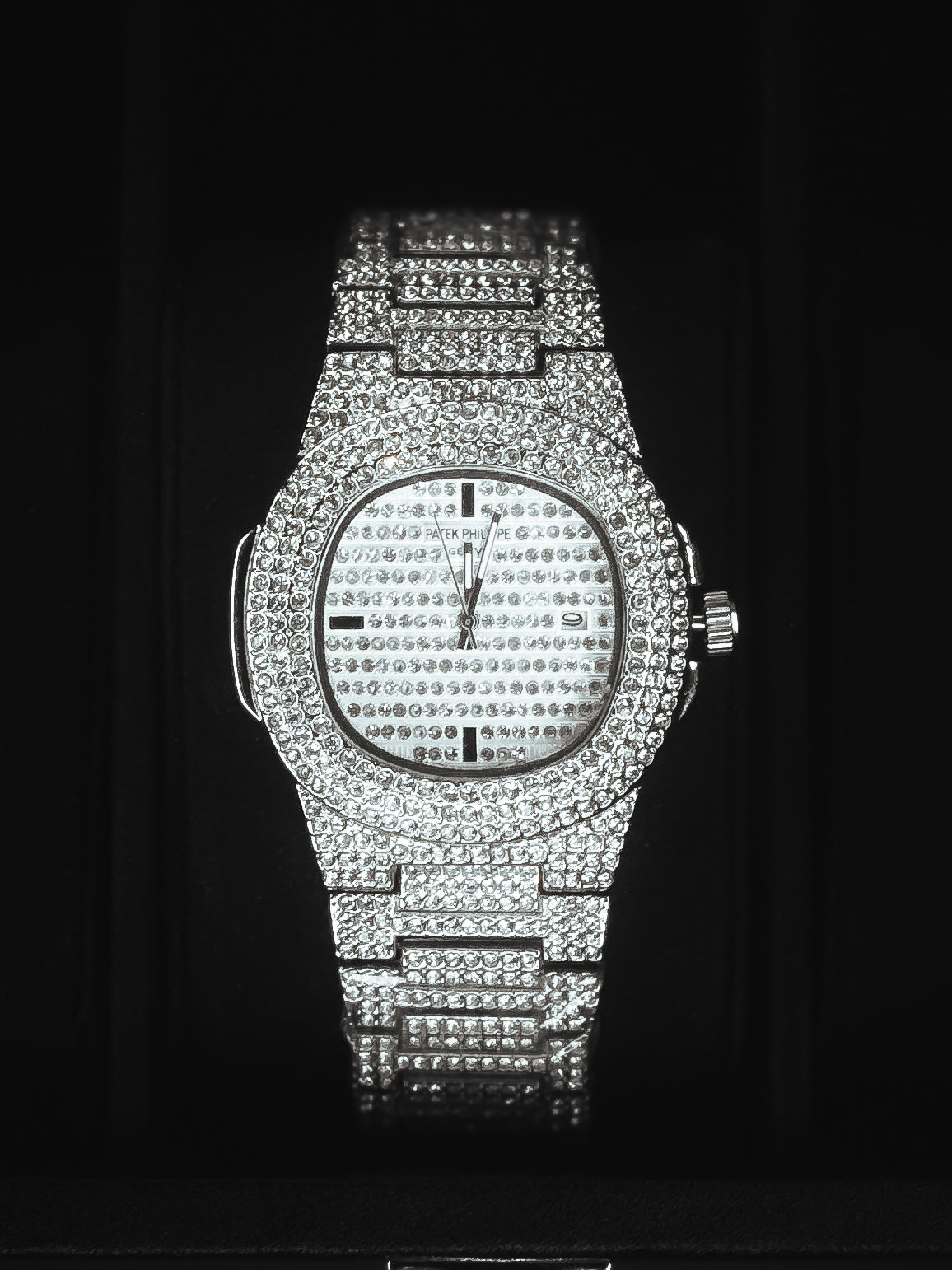 Silver Iced Out PP
