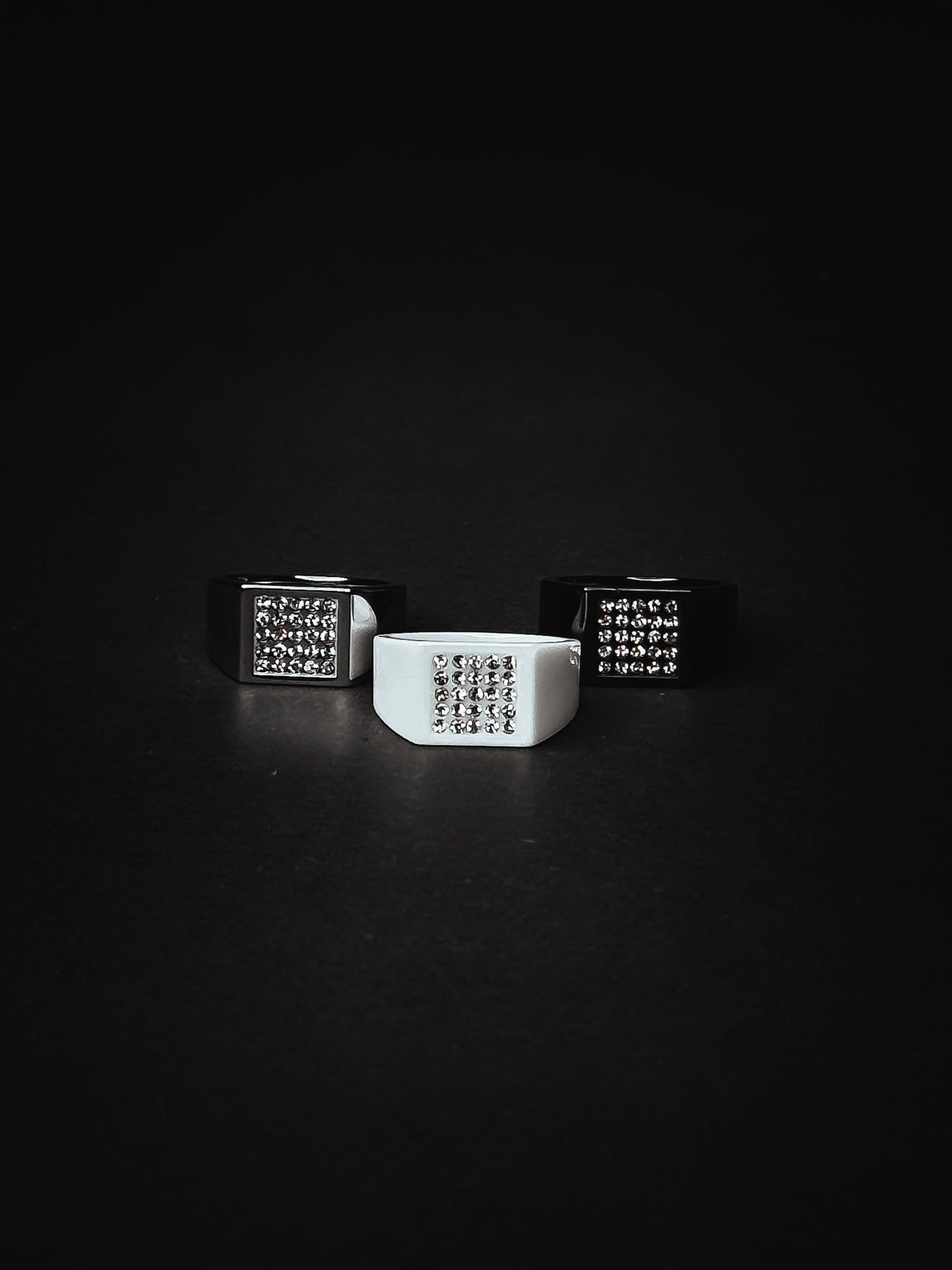 Pack Of 3 Ceramic Rings