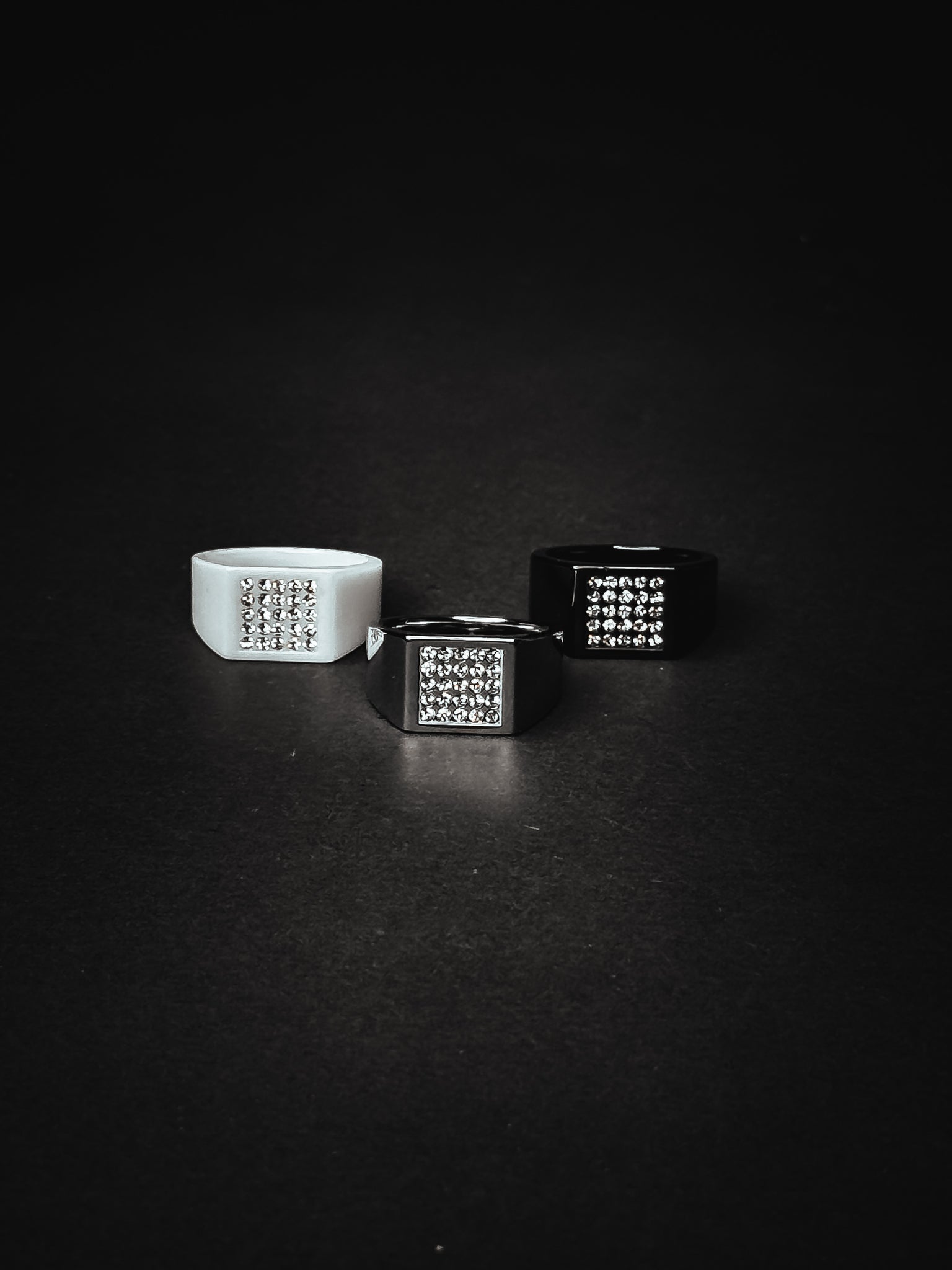 Pack Of 3 Ceramic Rings