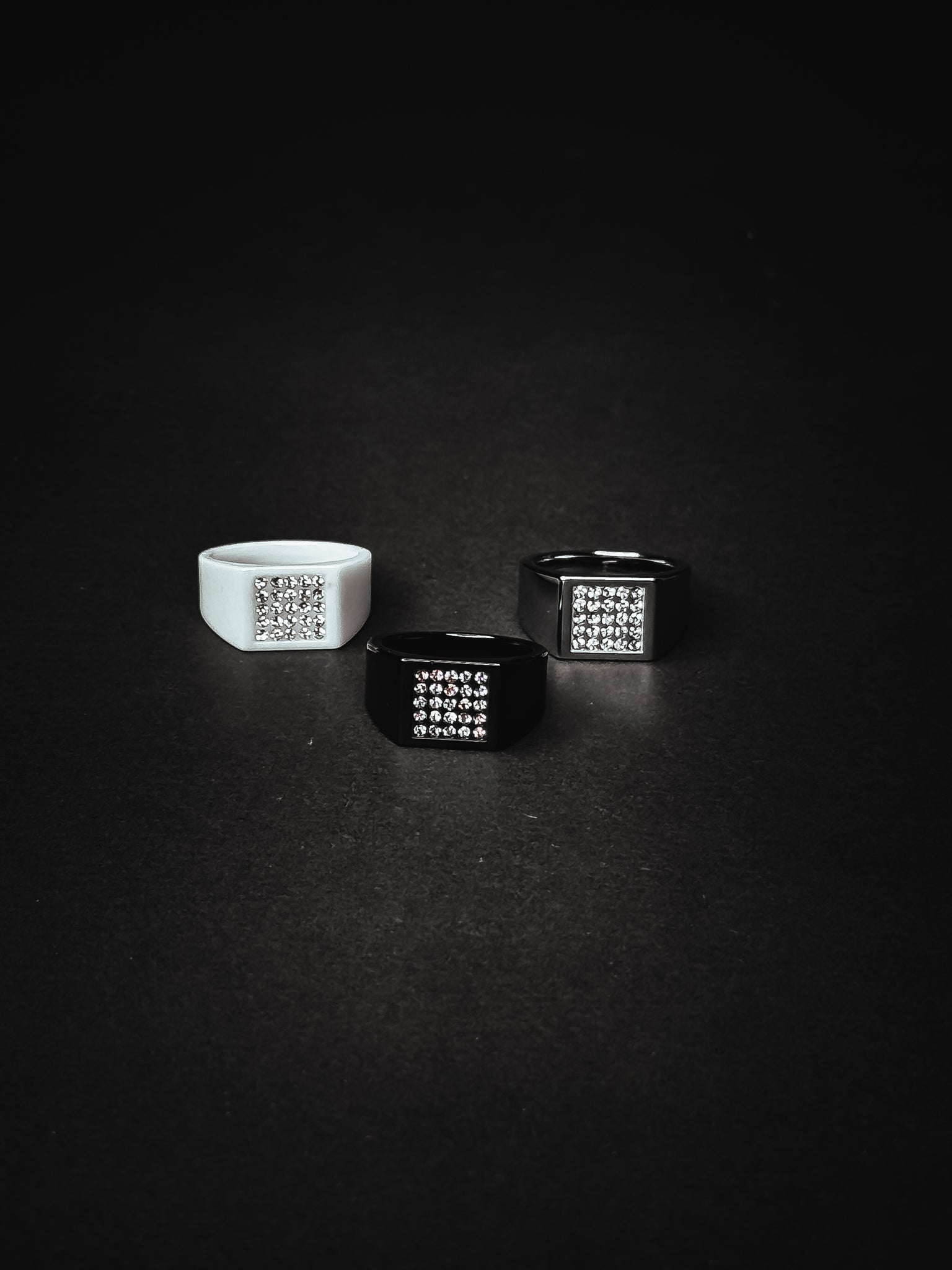 Pack Of 3 Ceramic Rings
