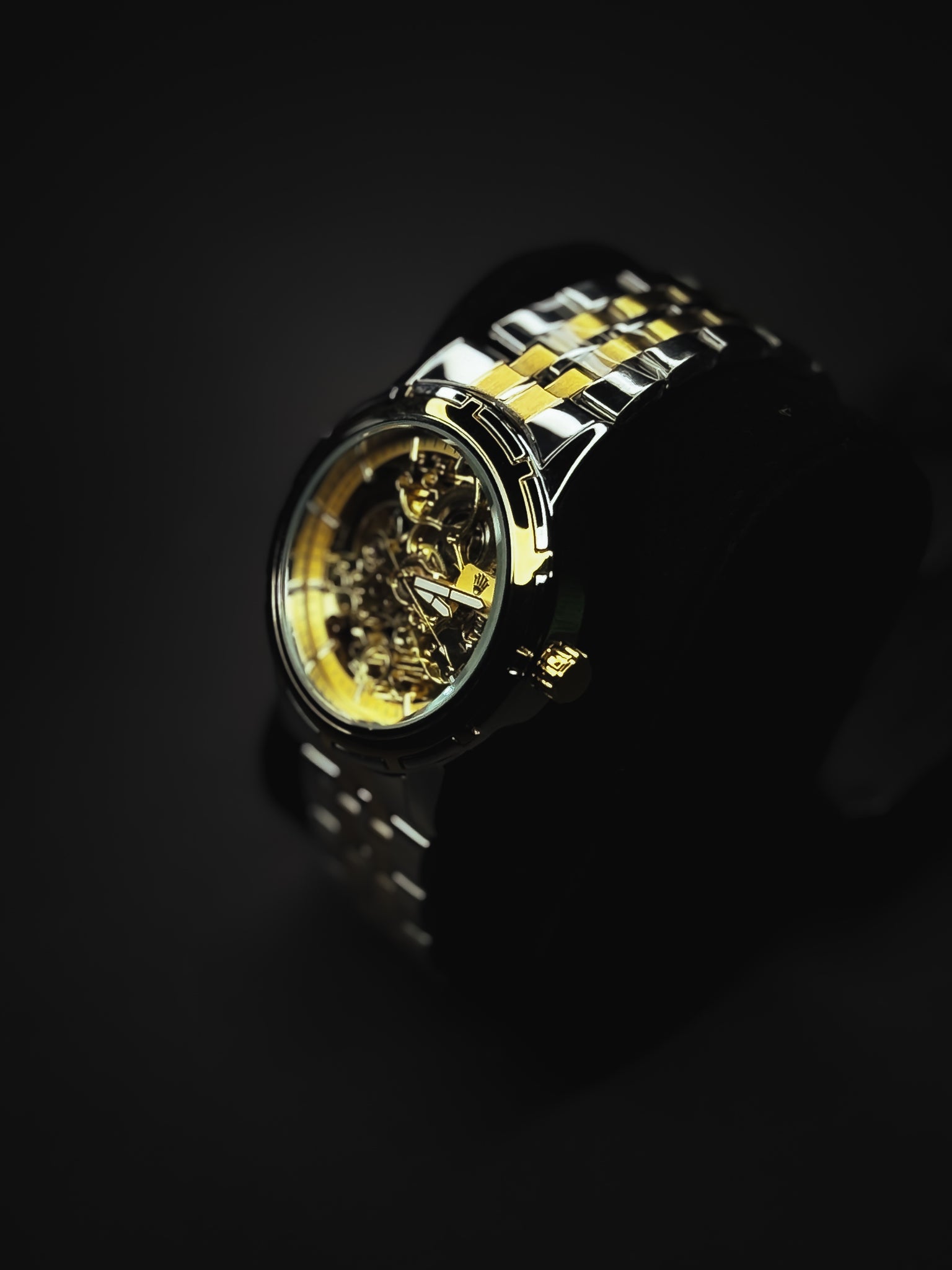 Rollie Automatic Skeleton Watch