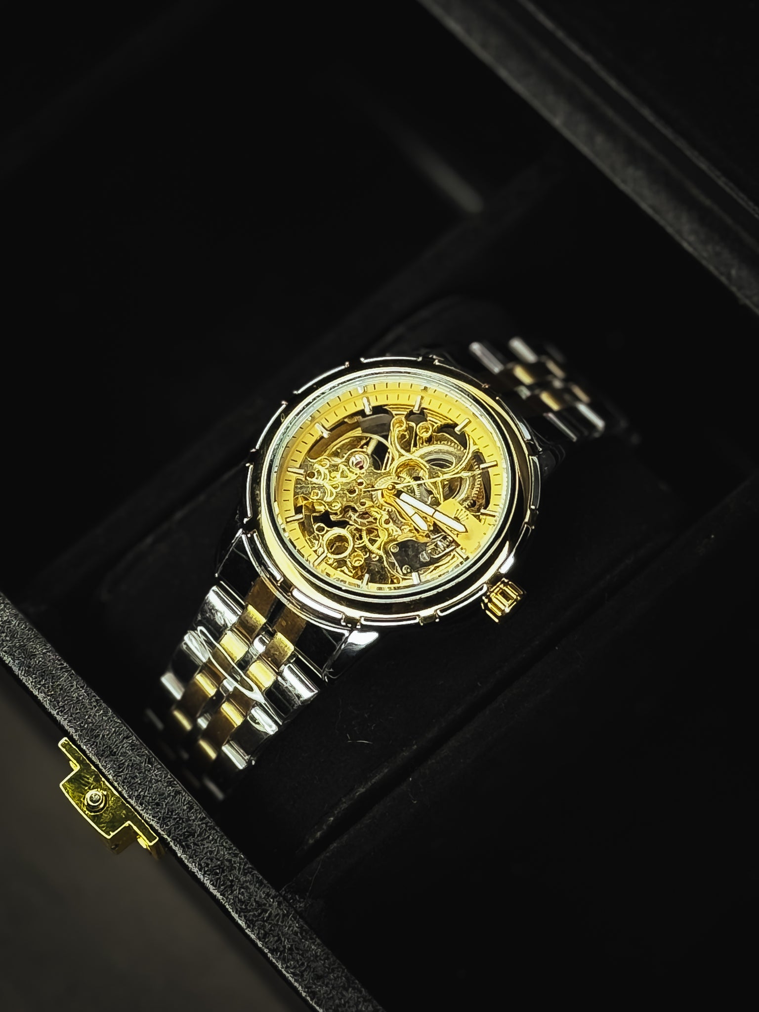 Rollie Automatic Skeleton Watch
