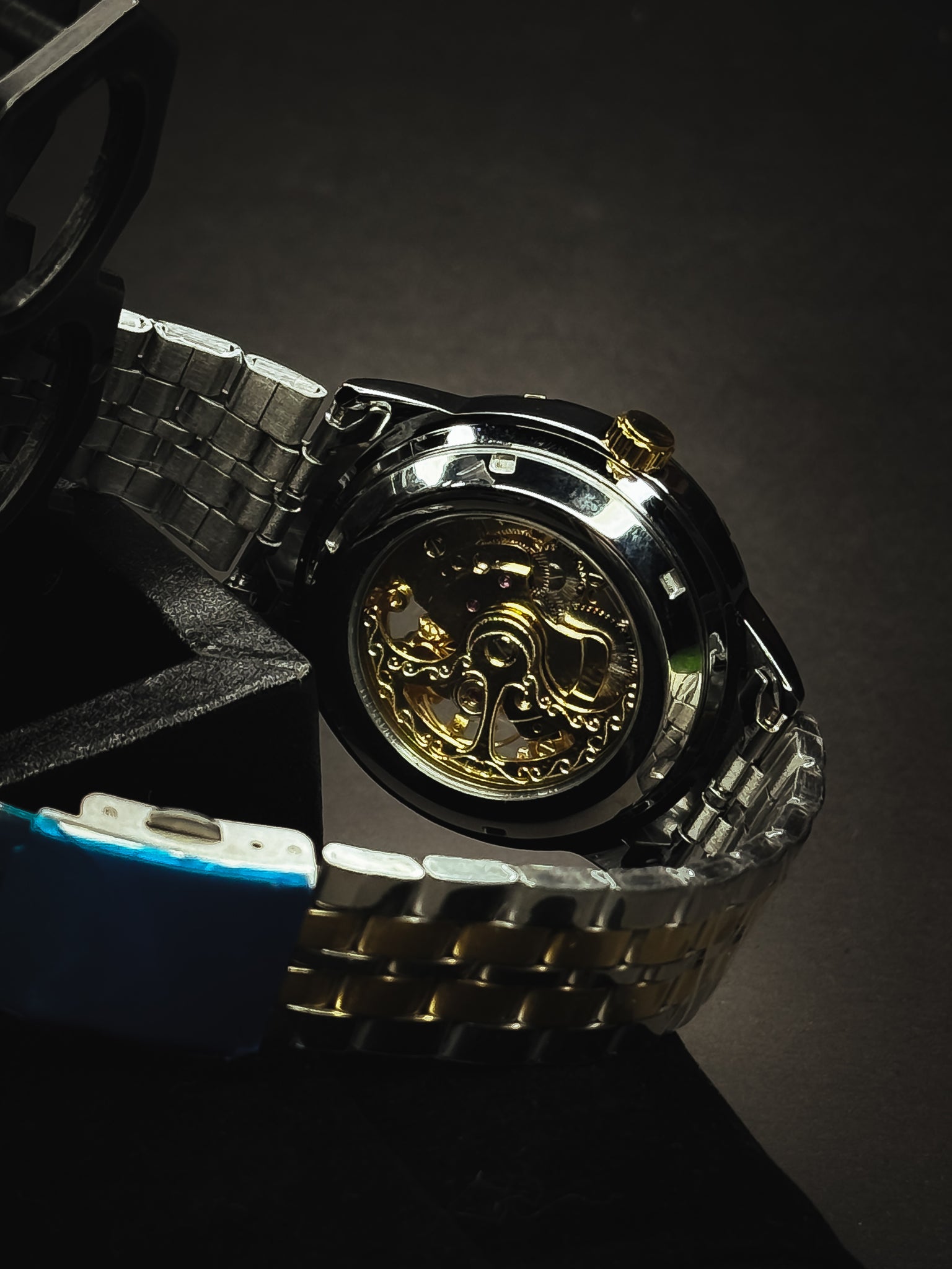 Rollie Automatic Skeleton Watch