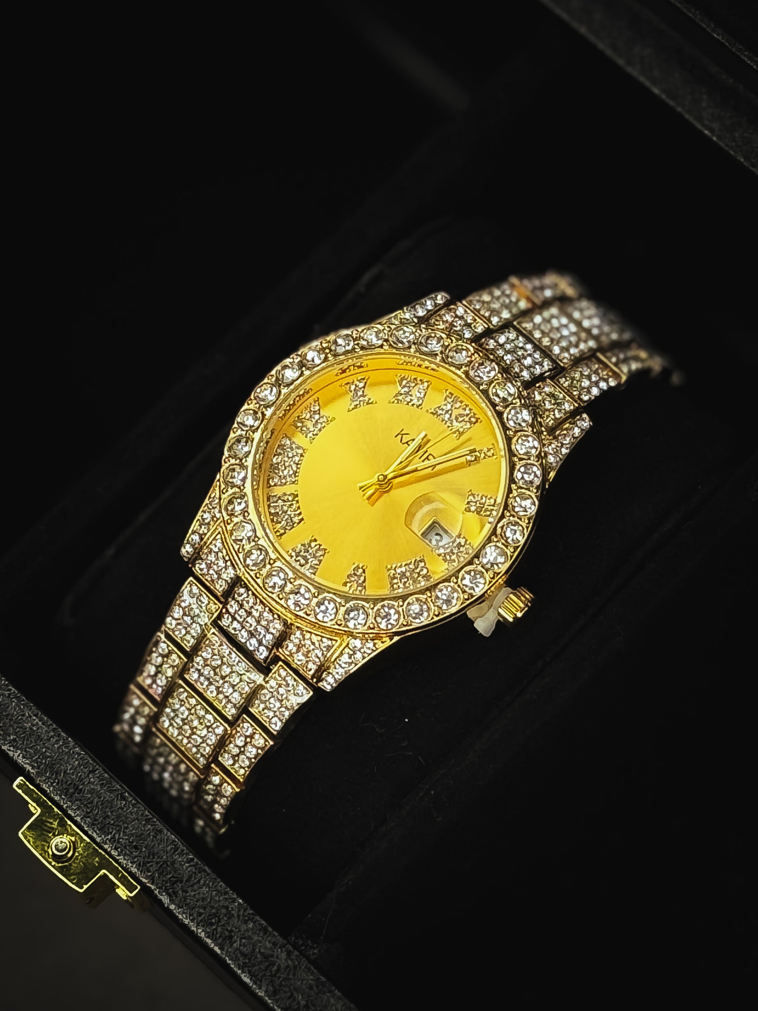 👑 Iced Royal Blaze Watch