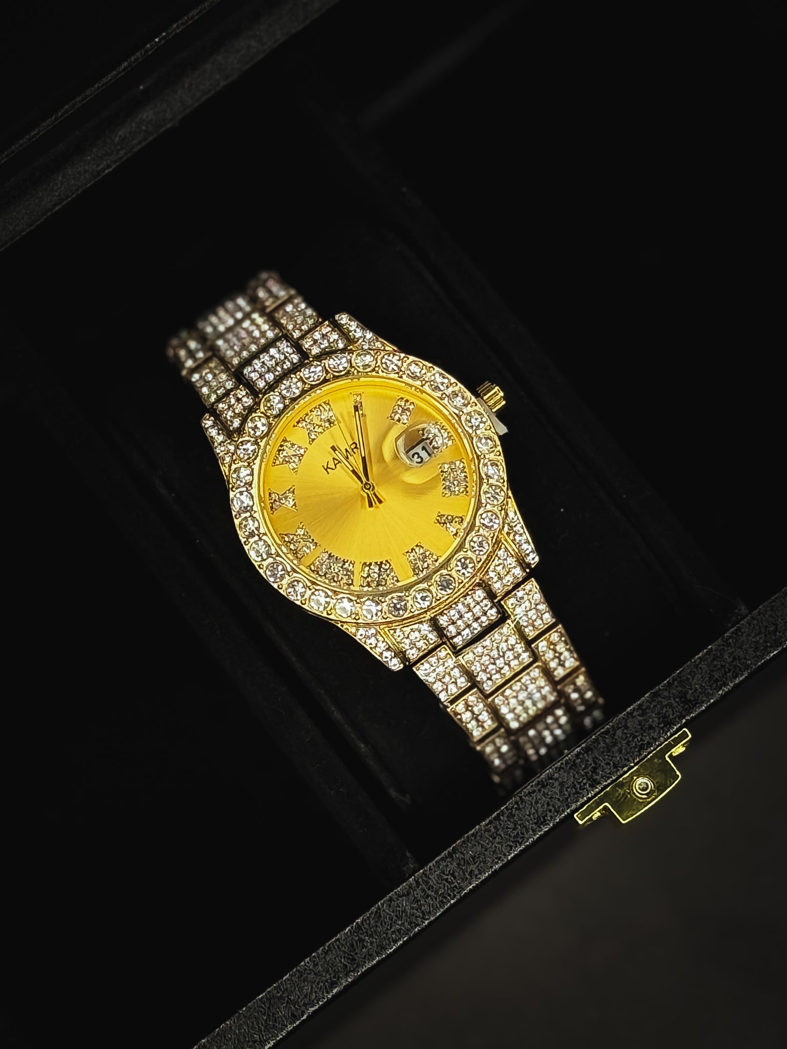 👑 Iced Royal Blaze Watch