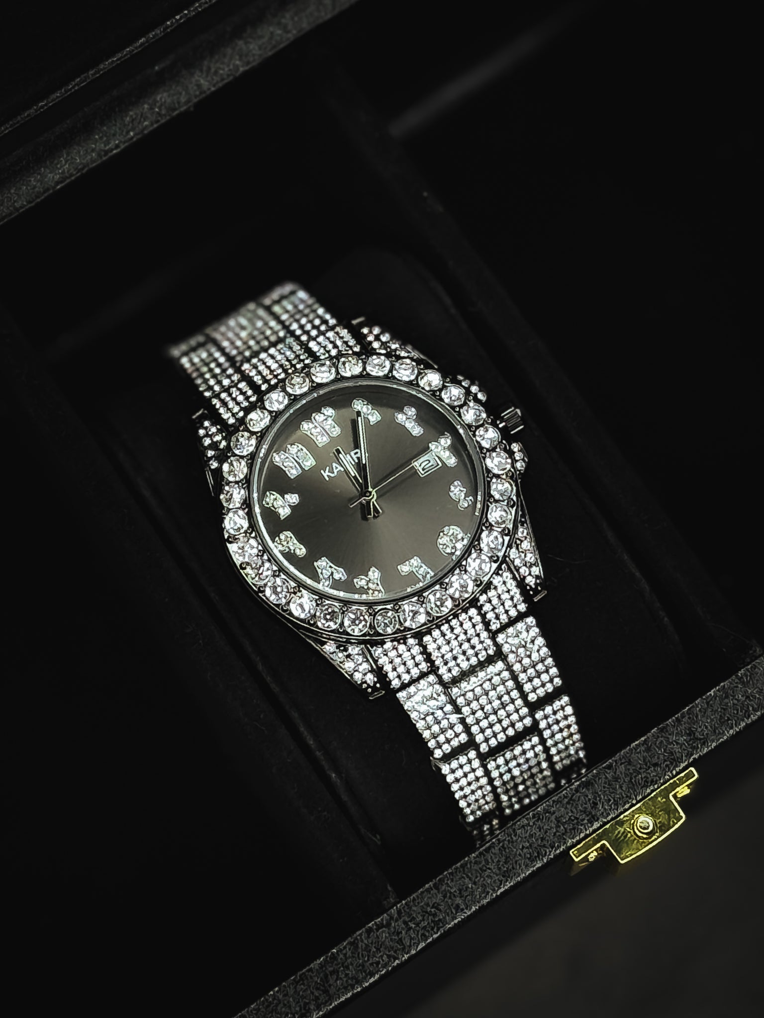 👑 Iced Royal Blaze Watch