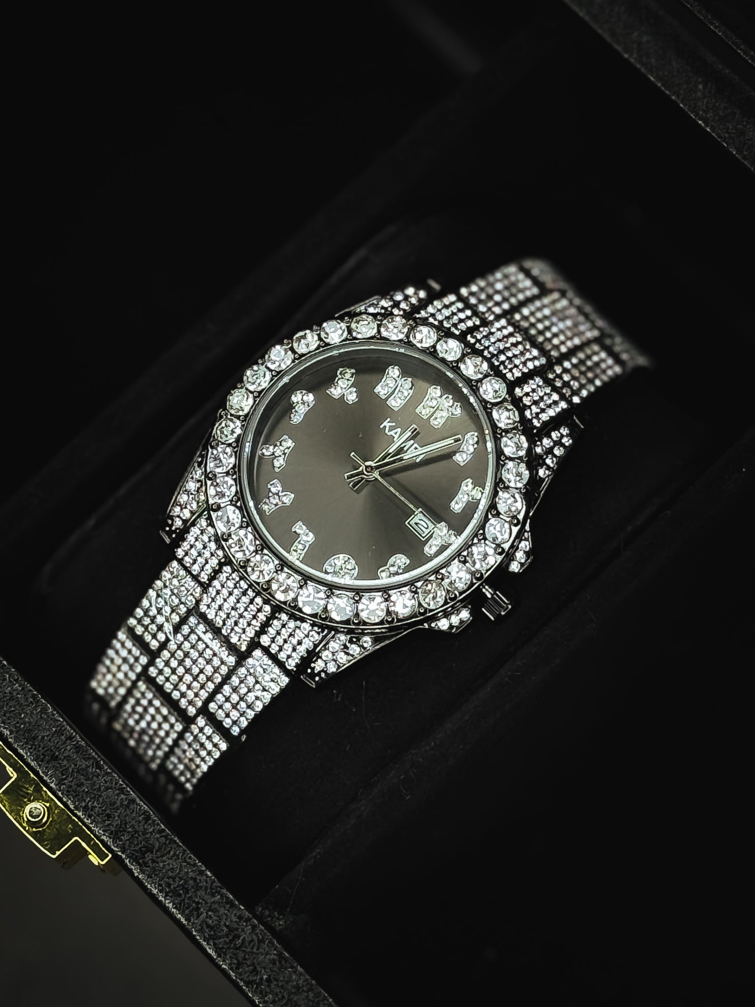 👑 Iced Royal Blaze Watch