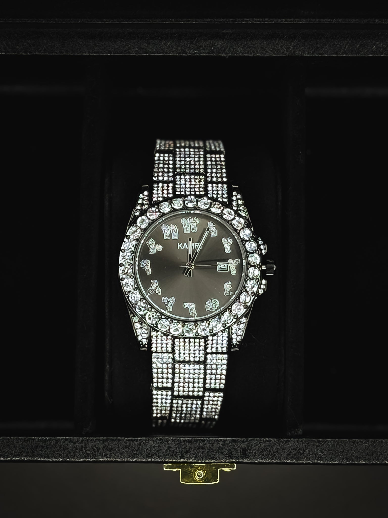 👑 Iced Royal Blaze Watch