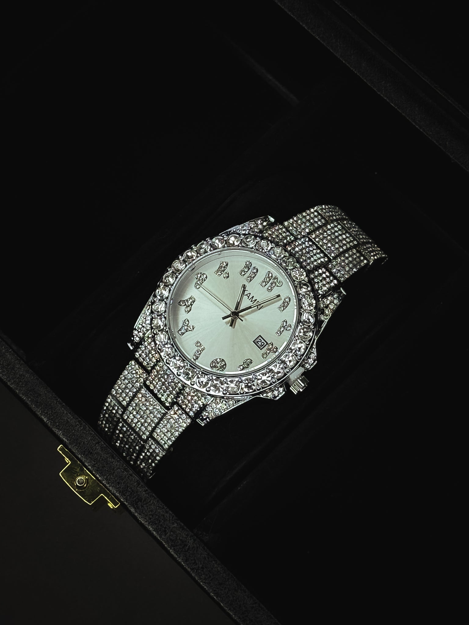 👑 Iced Royal Blaze Watch