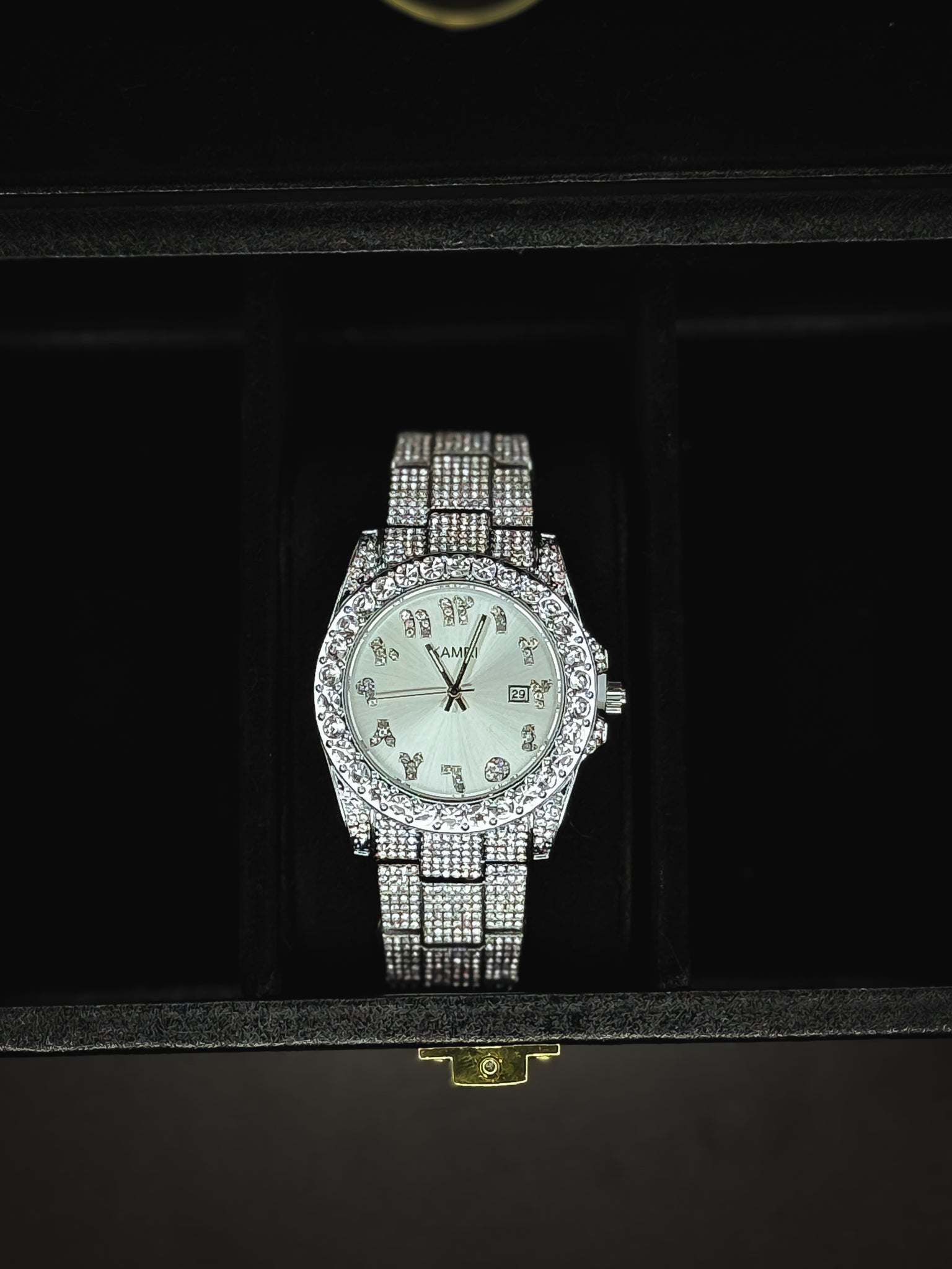 👑 Iced Royal Blaze Watch
