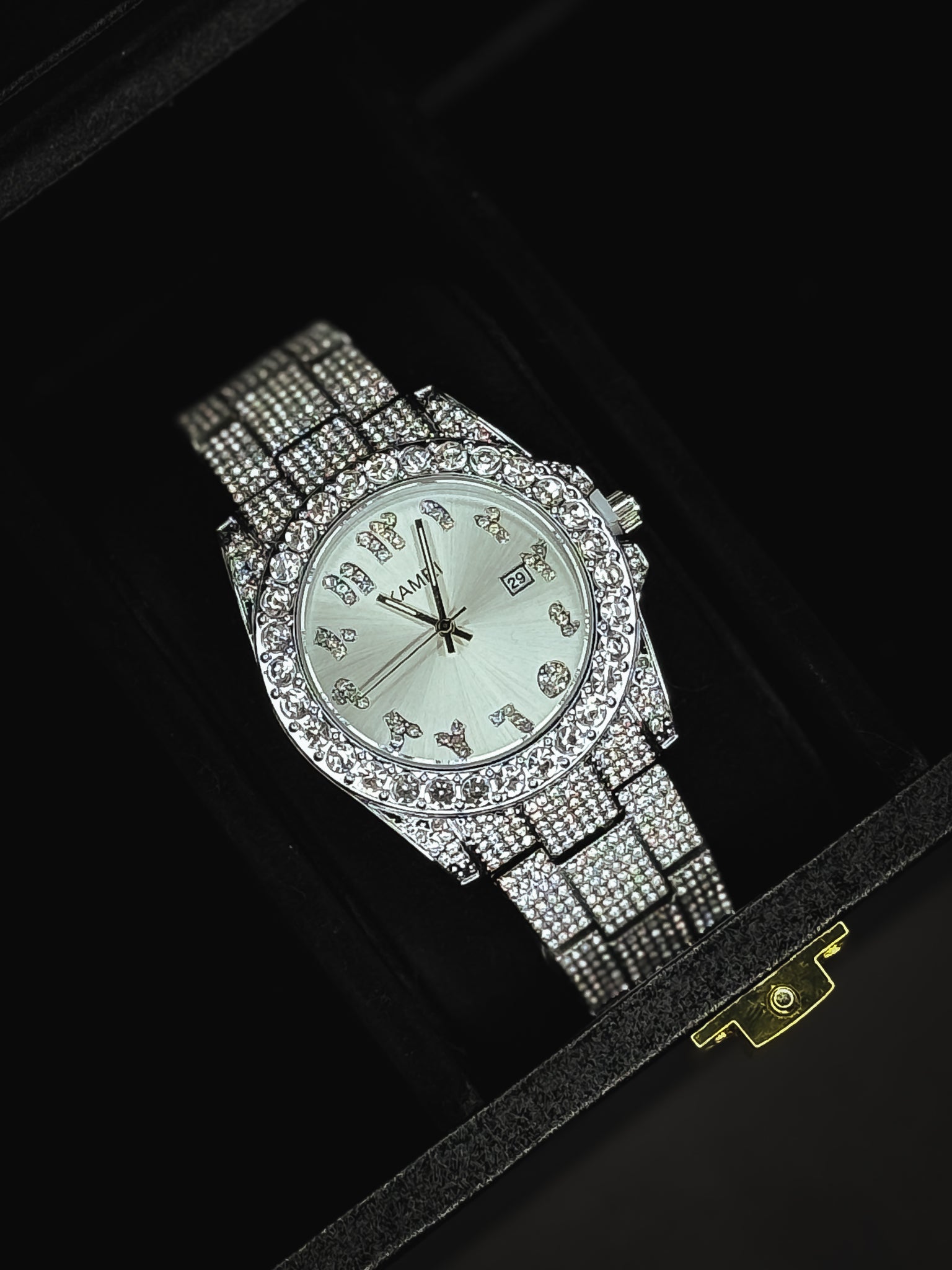 👑 Iced Royal Blaze Watch