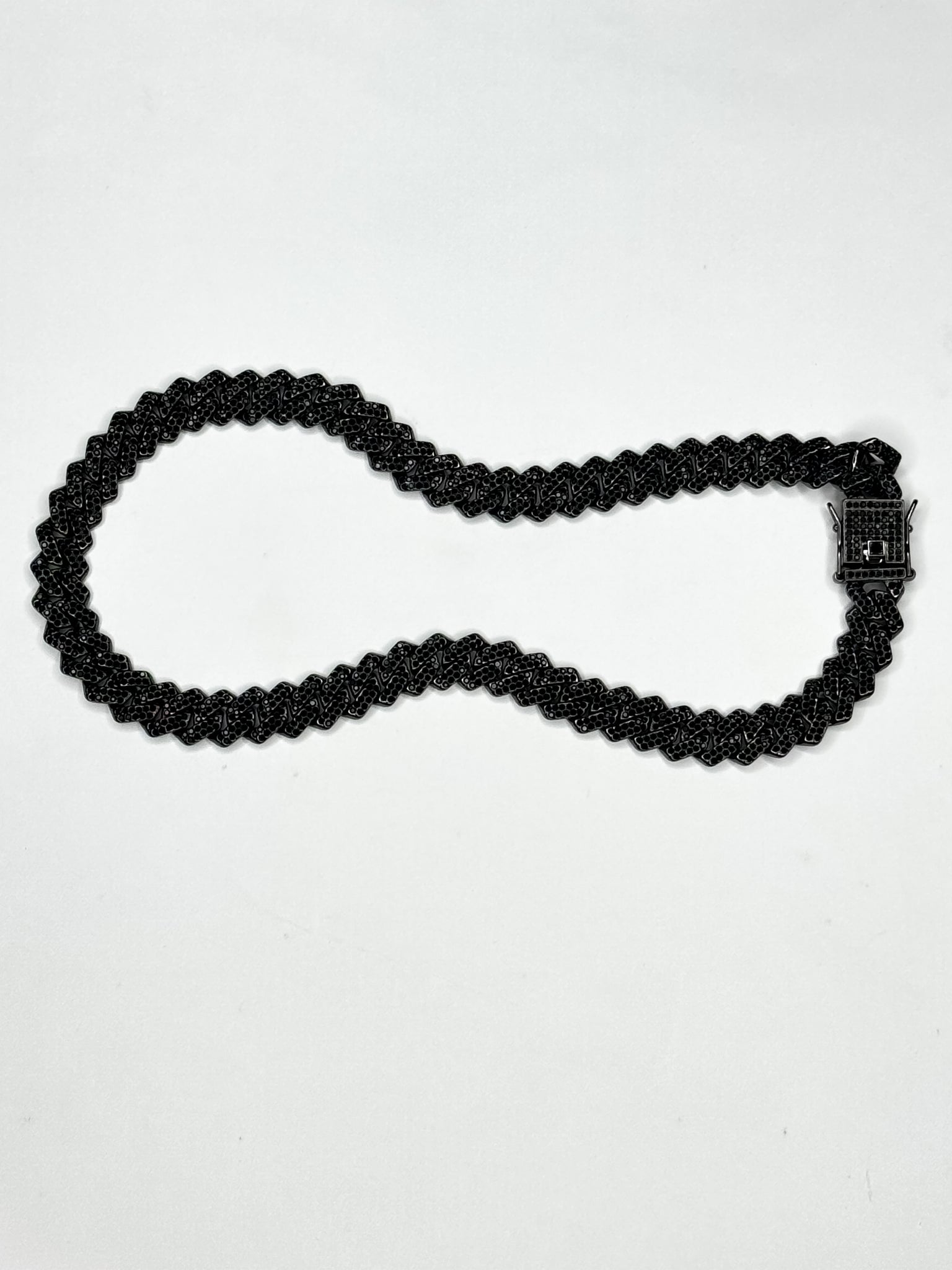 Black Iconic Cuban Chain
