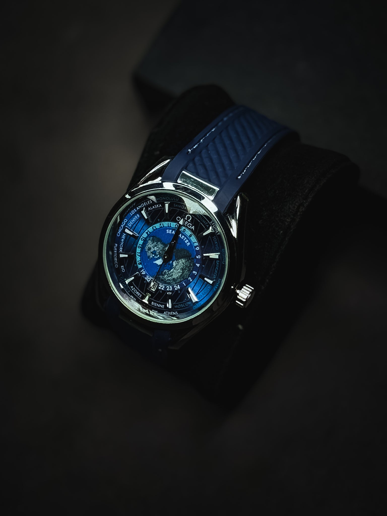Aqua Master Strap Watch