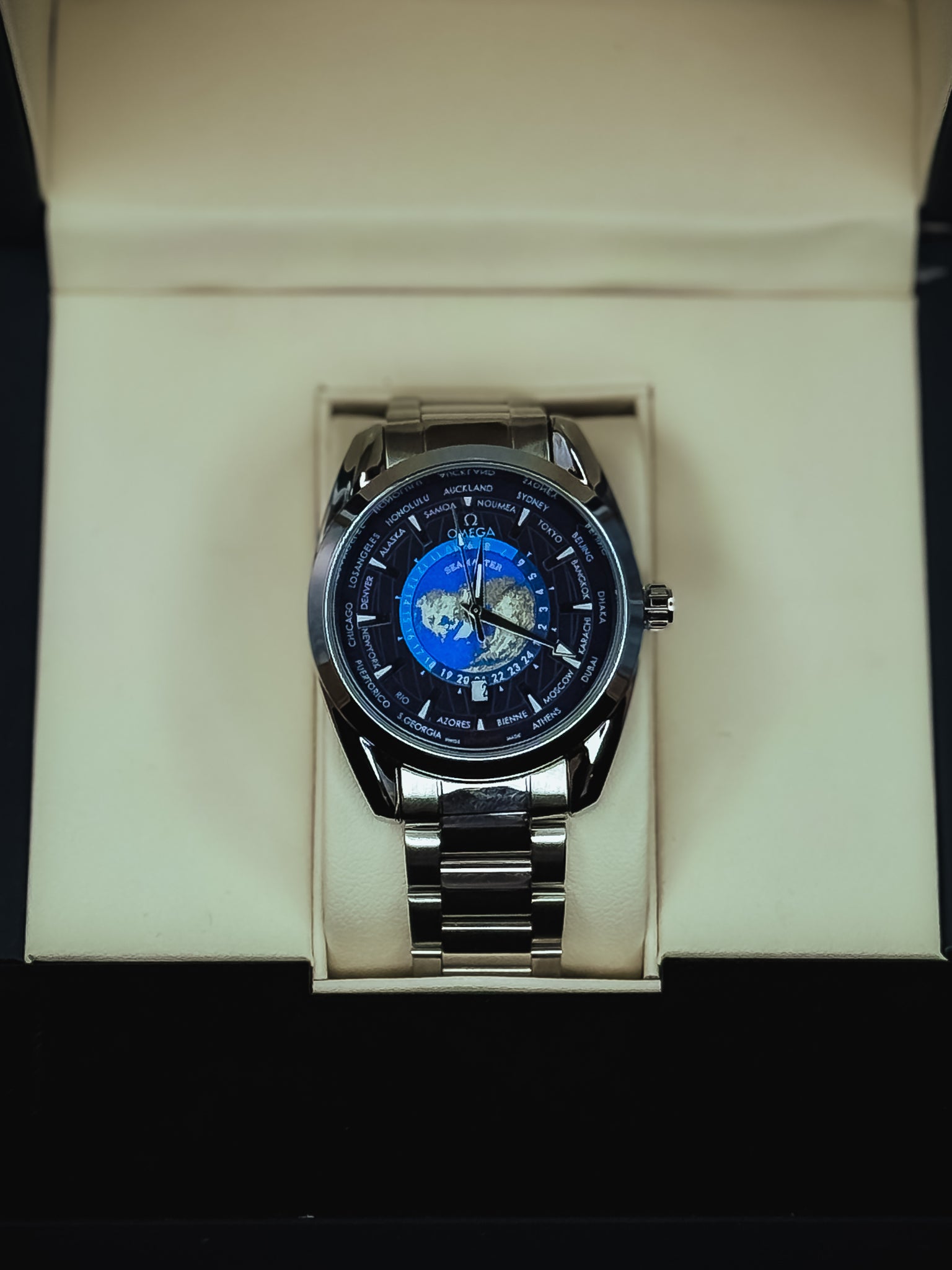 O-Mega Master Chain Watch