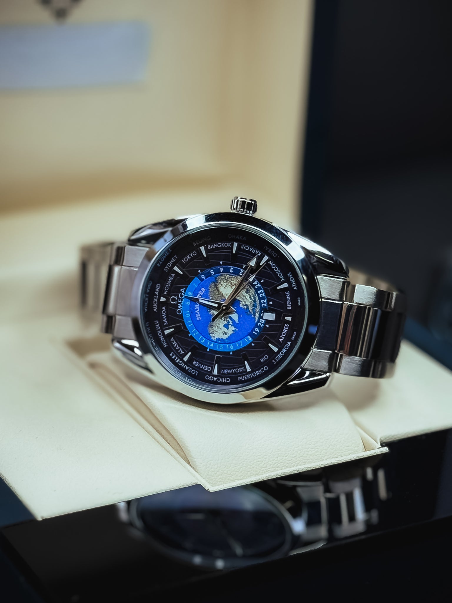 O-Mega Master Chain Watch