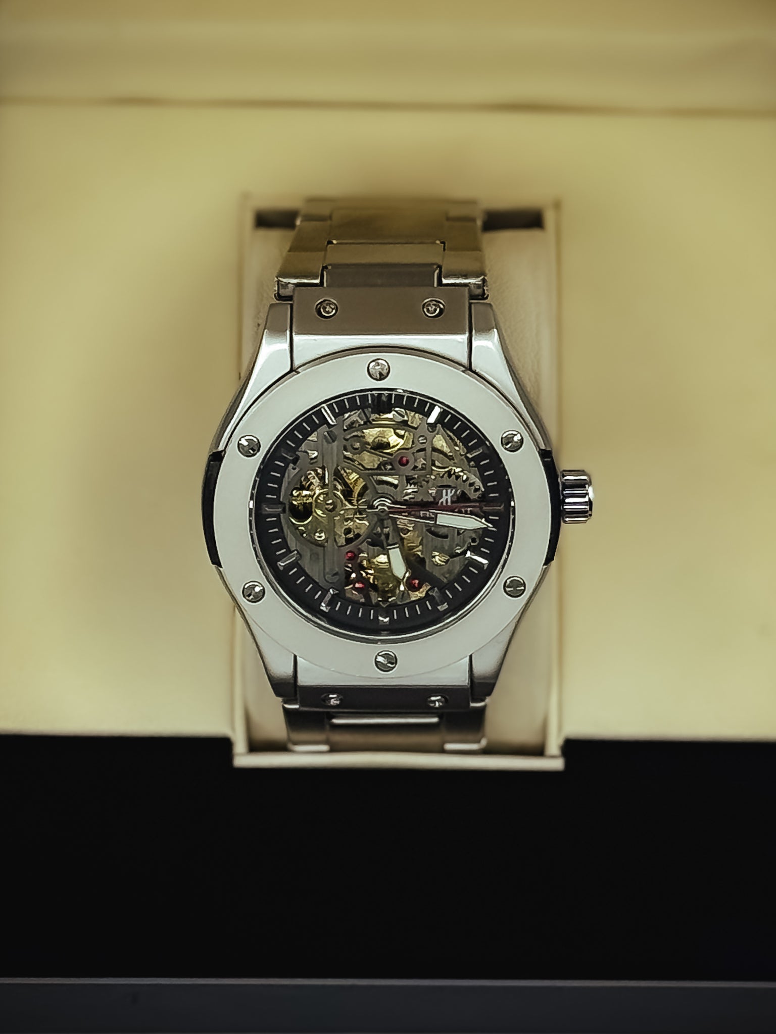 Hublo Velox Automatic ( Stainless Steel )