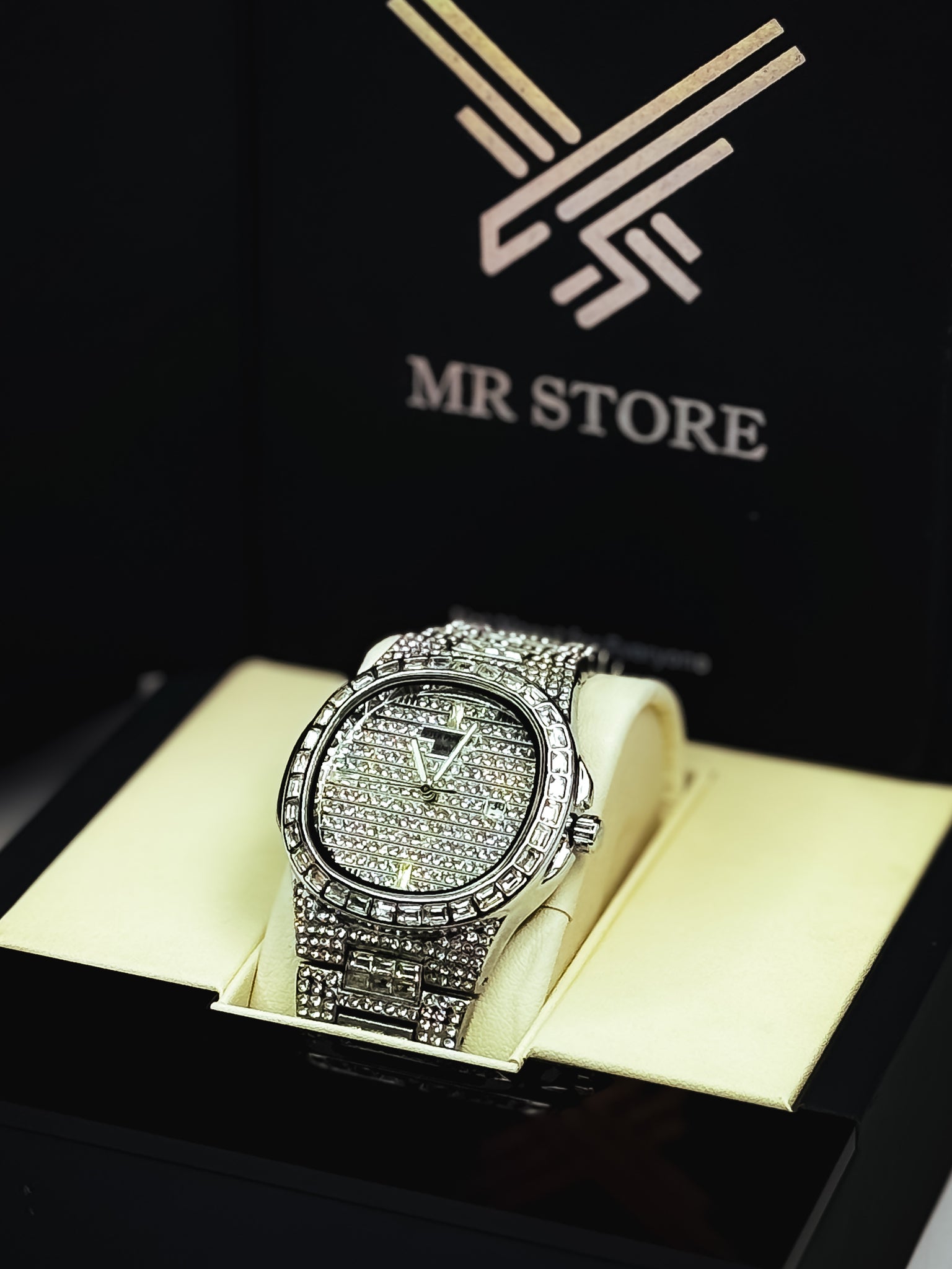 New PP Iced Out Watch