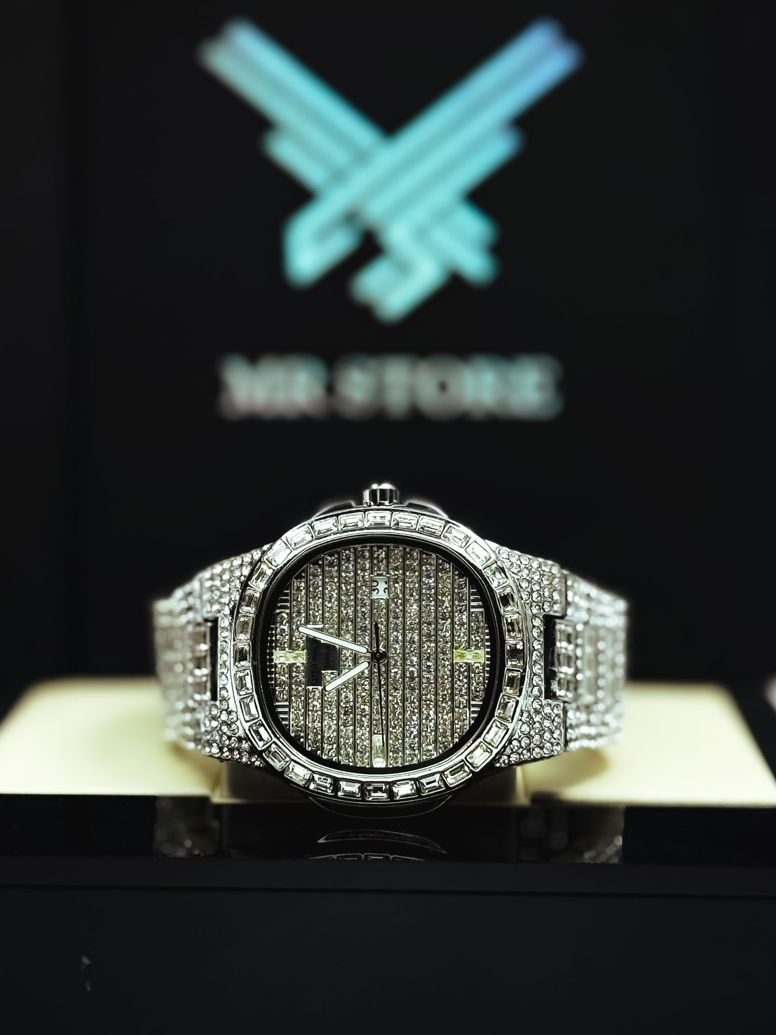 New PP Iced Out Watch