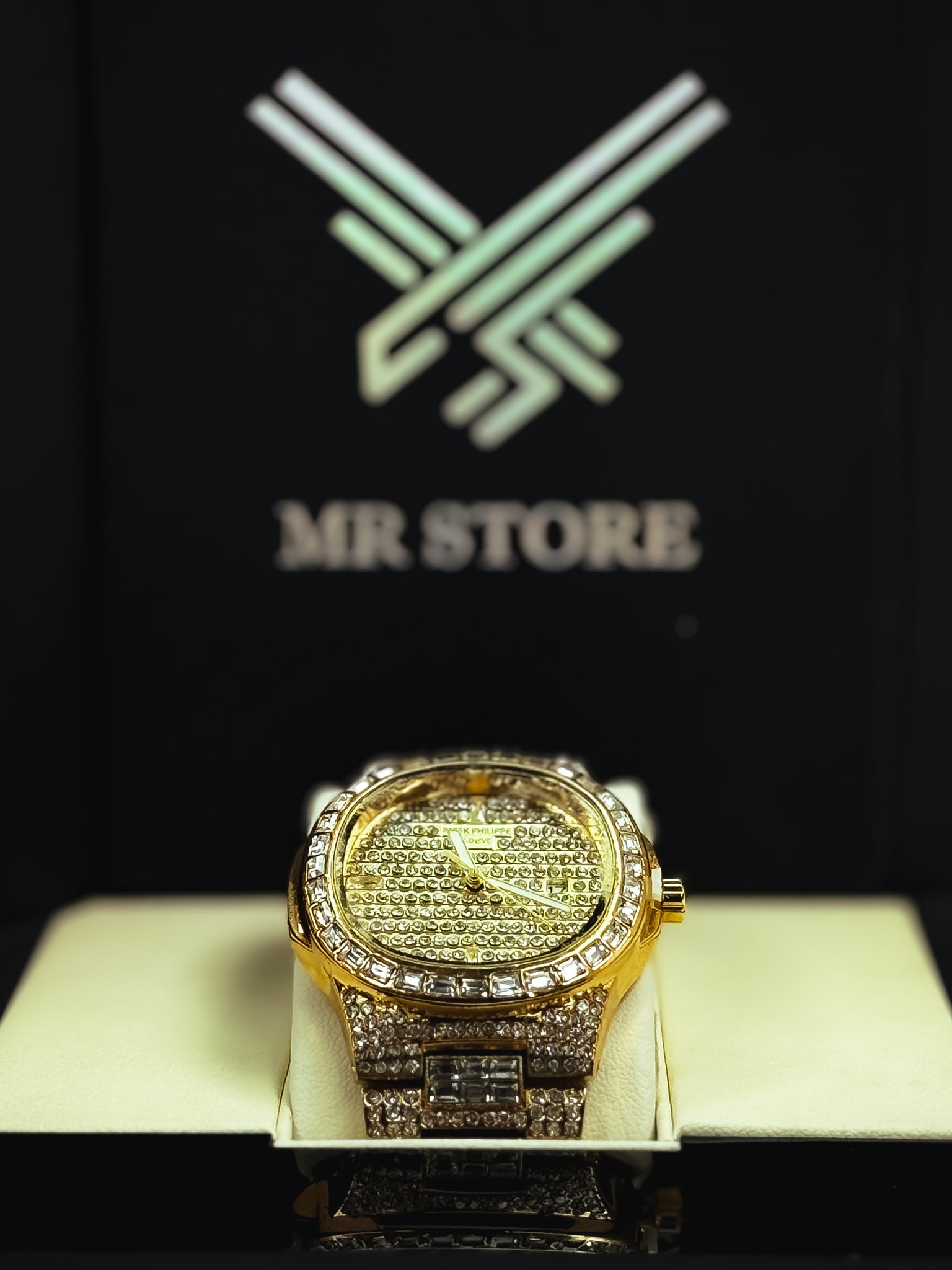 New PP Iced Out Watch