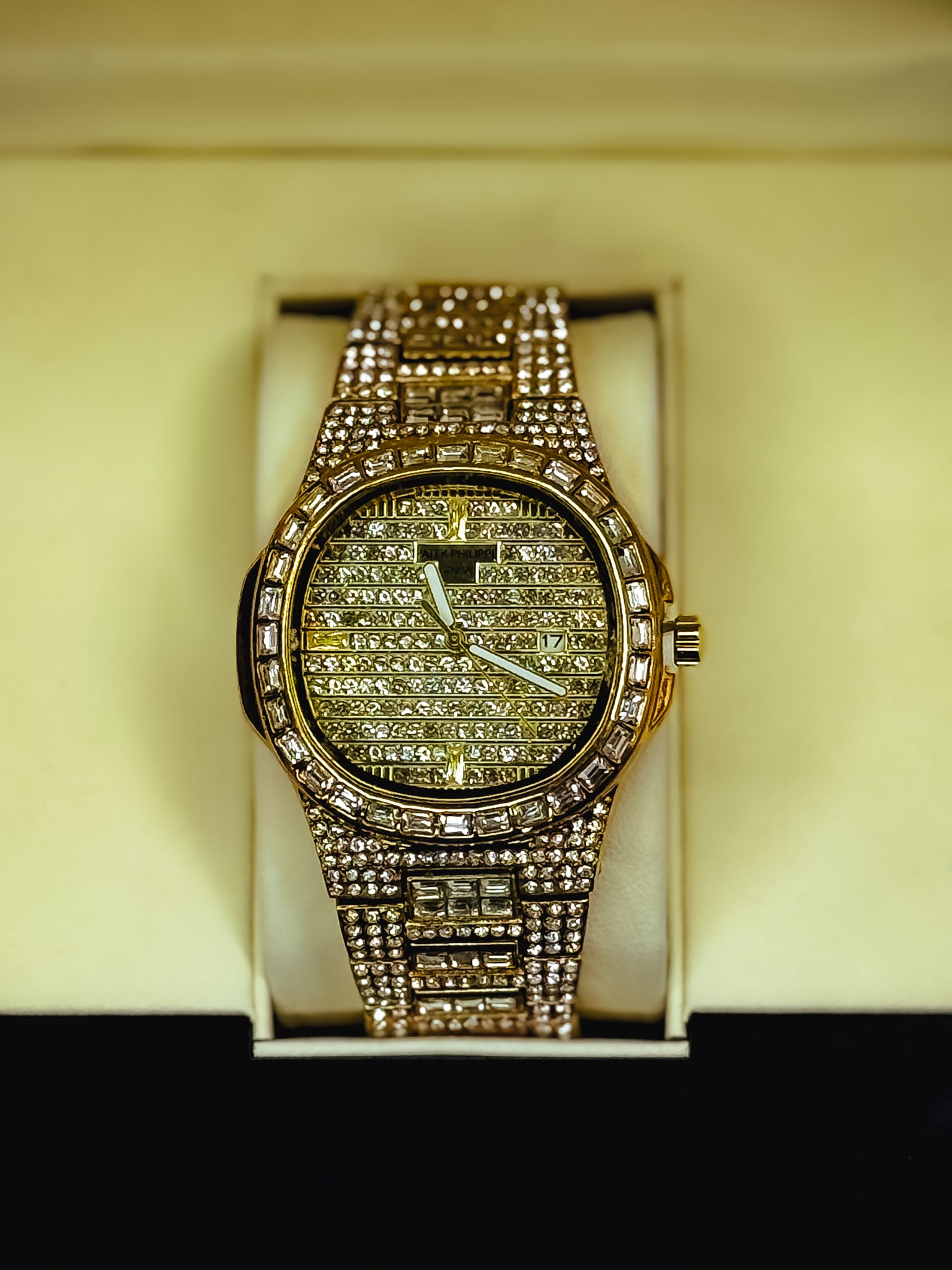 New PP Iced Out Watch