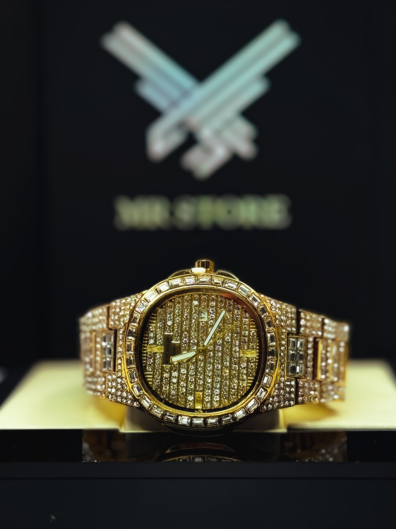 New PP Iced Out Watch