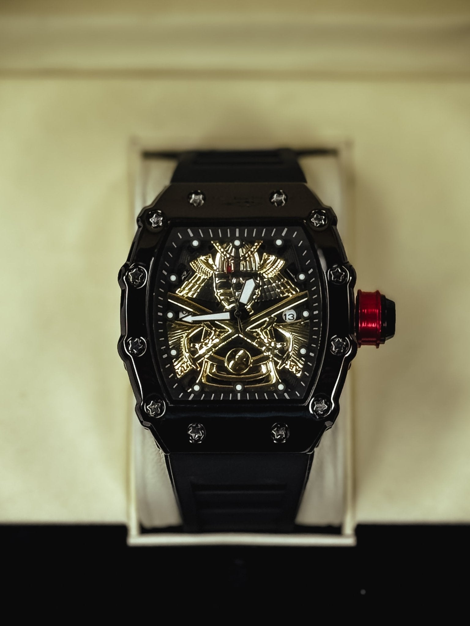 Black Skull Watch