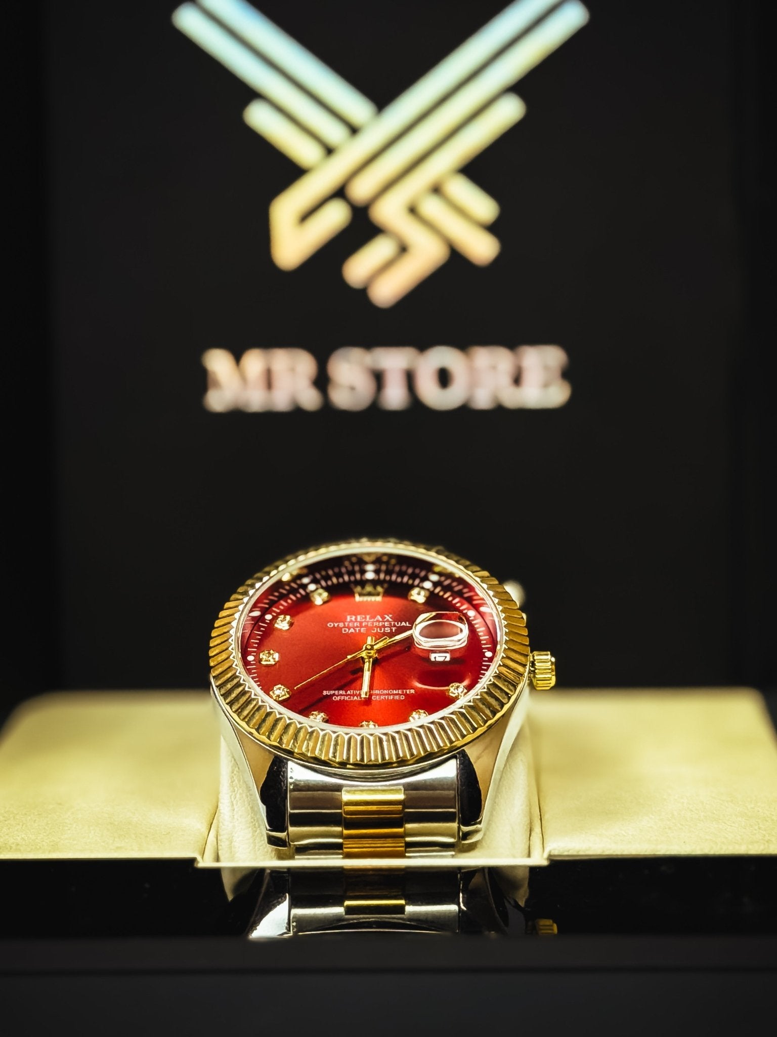 Rollie Waterproof Date Just Watch 💖