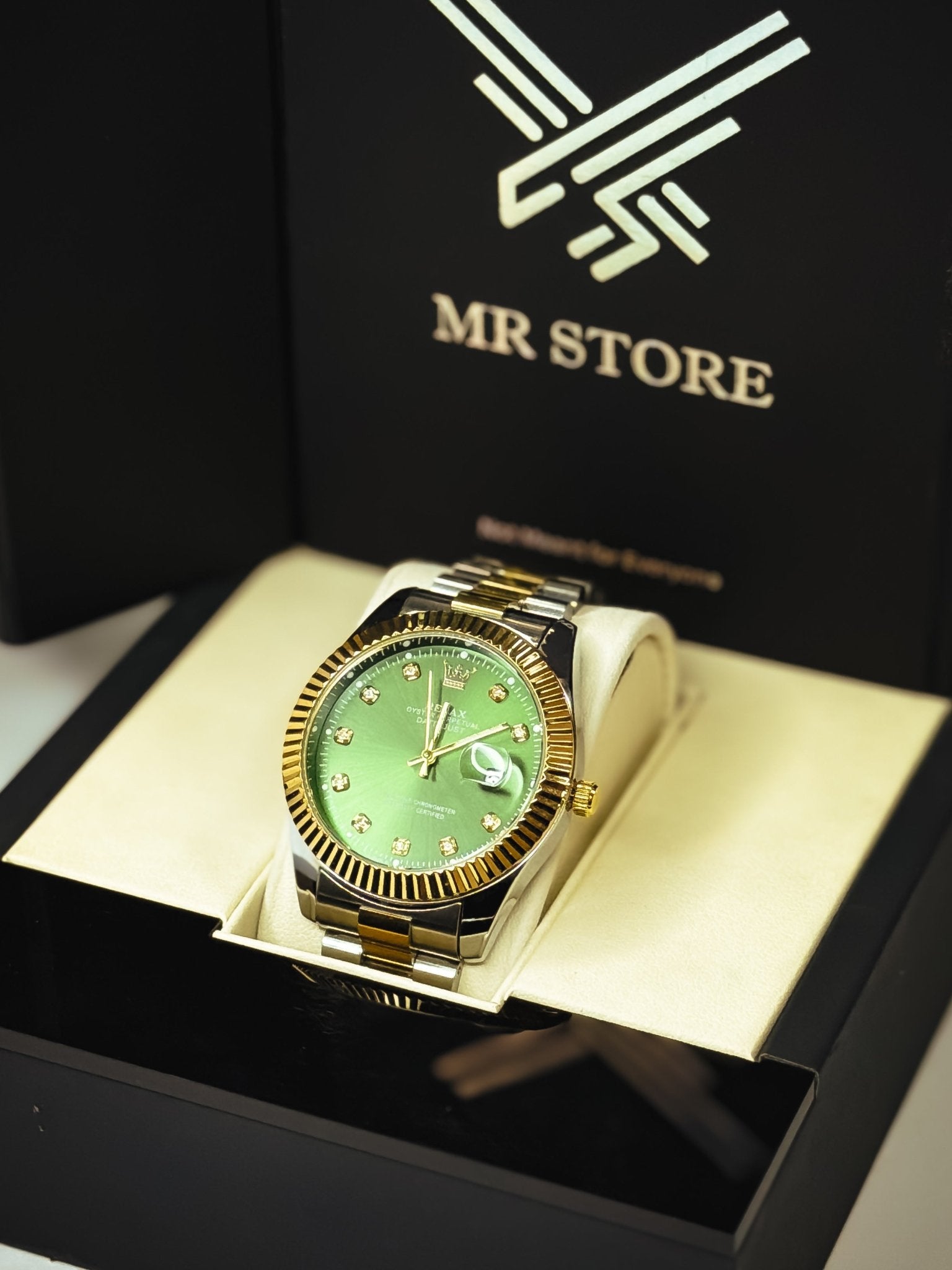 Rollie Waterproof Date Just Watch 💖