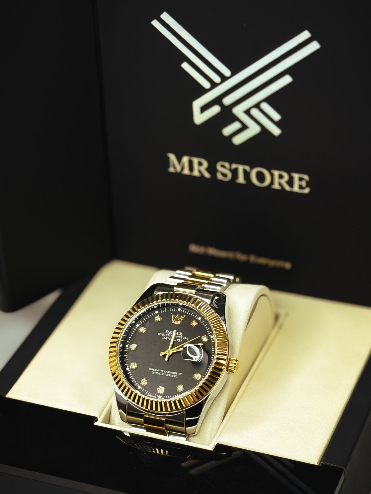 Rollie Waterproof Date Just Watch 💖