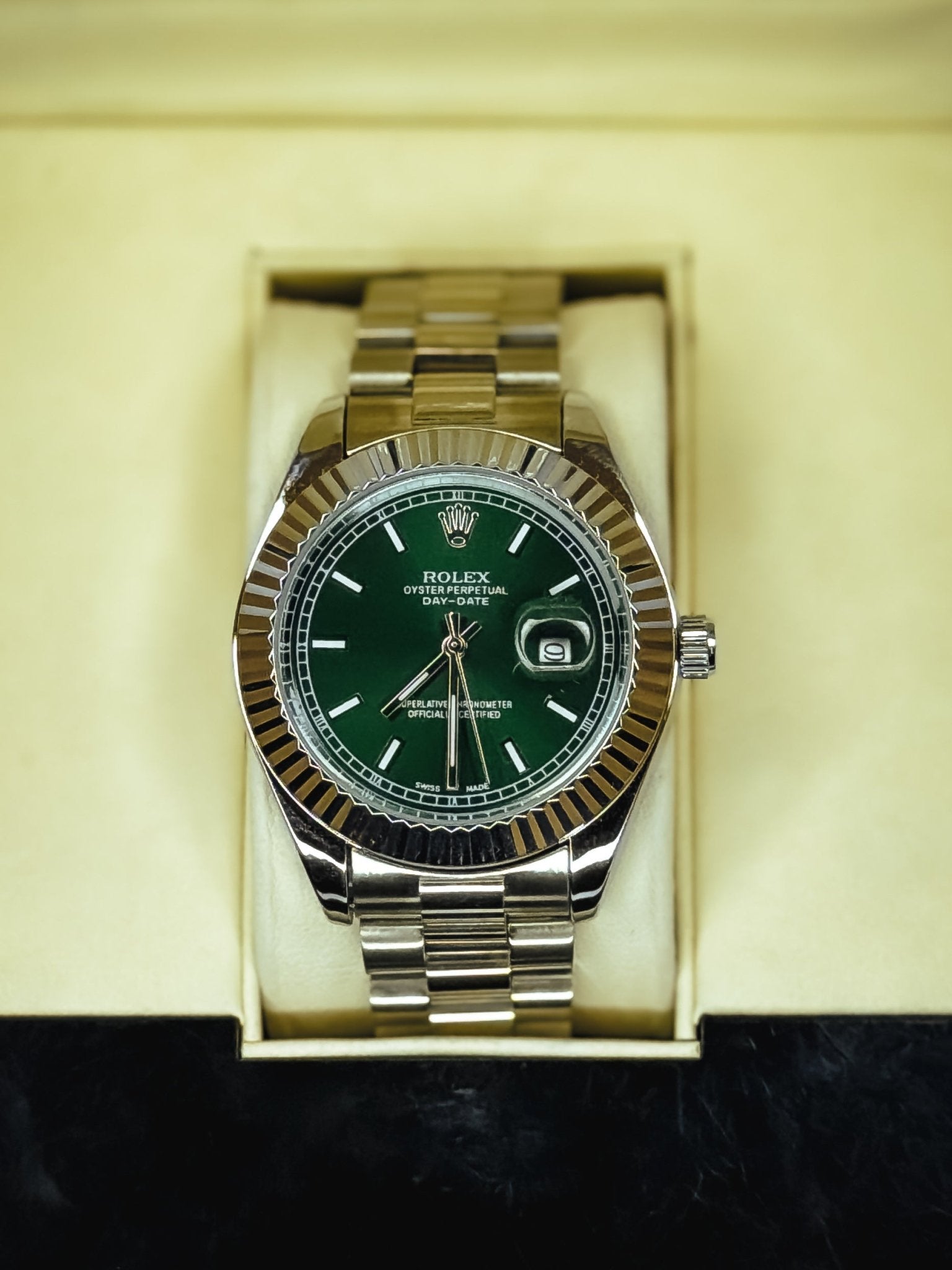 Rollie Waterproof Date Just Watch 💖