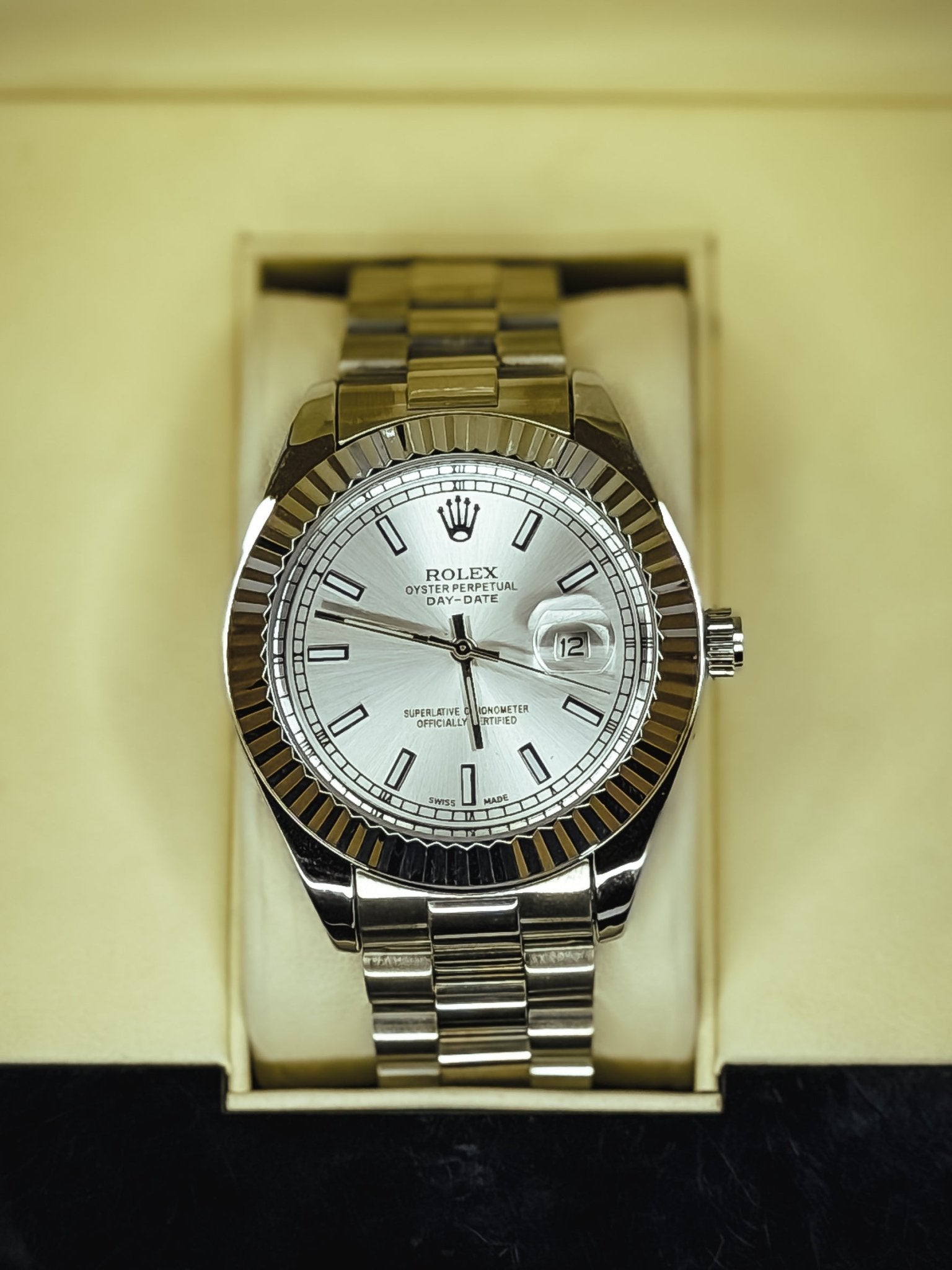 Rollie Waterproof Date Just Watch 💖